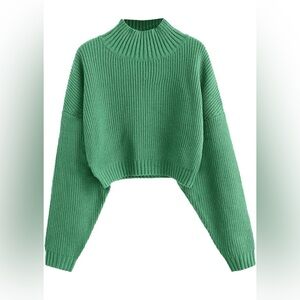Kelly green sweater